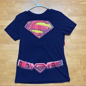 Superman Shirt with Cape